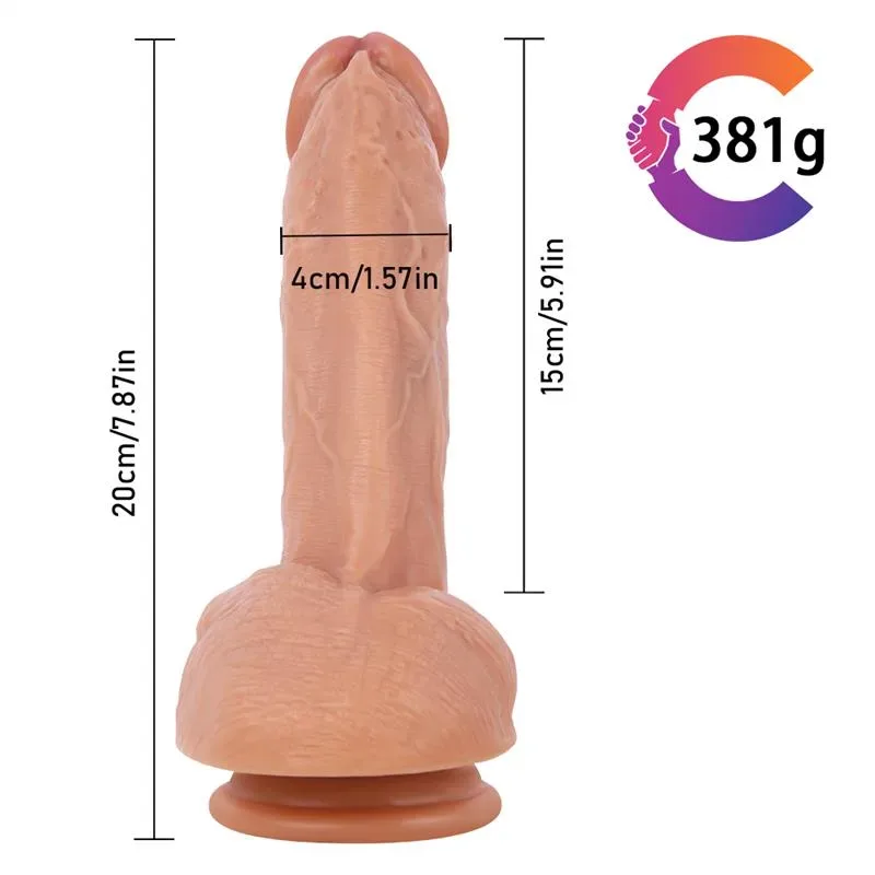 7.5 IN Realistic Silicone Dildo Strap On Kits 2 7.5 IN Realistic Silicone Dildo Strap On Kits 2