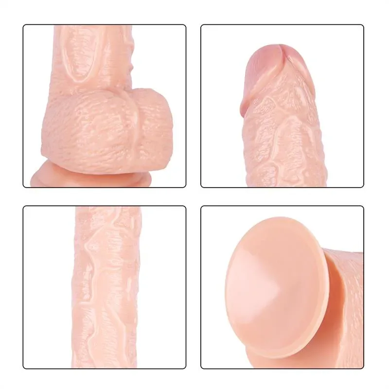 17 IN Extra Long PVC Dildo Strap On Set 5 17 IN Extra Long PVC Dildo Strap On Set 5