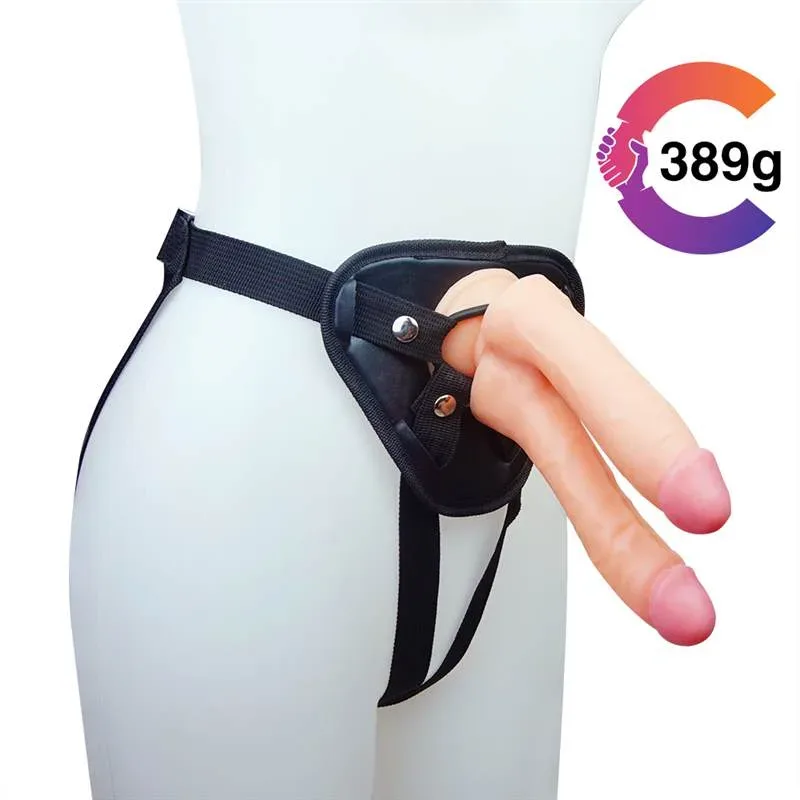 7 IN Suction Cup Double Headed Dildo Strap On Kits 1 7 IN Suction Cup Double Headed Dildo Strap On Kits 1