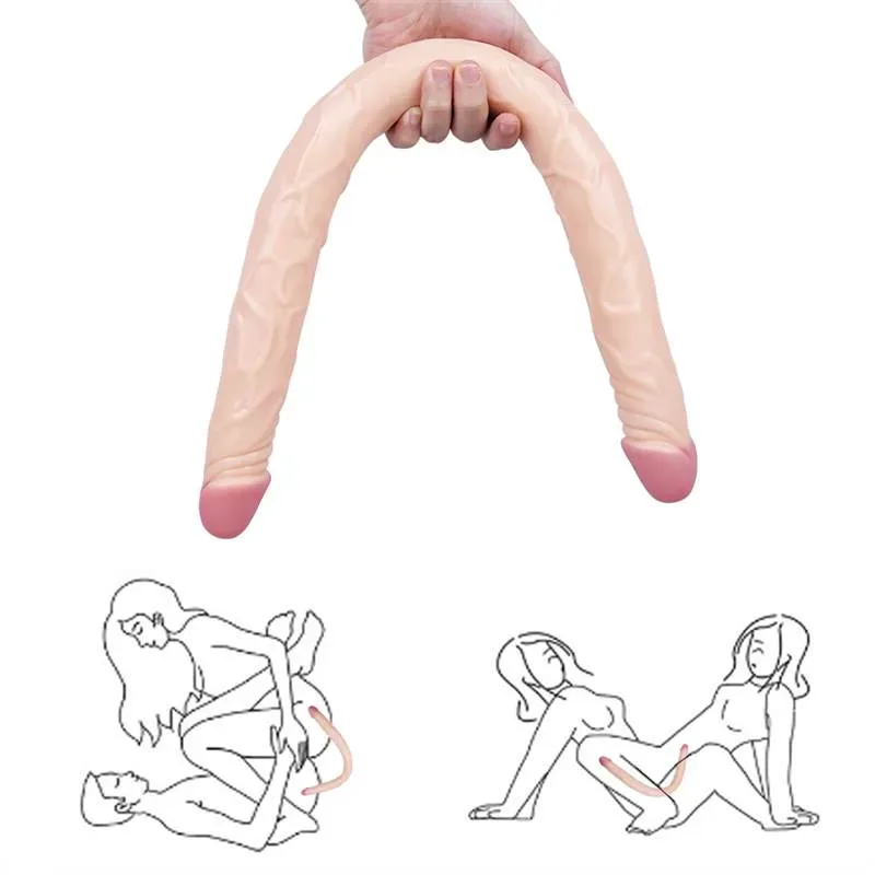 22 IN Long Flexible Double Ended Dildo 3 22 IN Long Flexible Double Ended Dildo 3