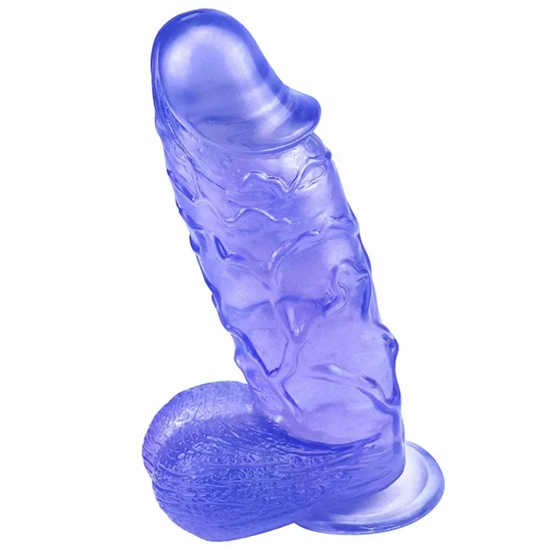 e4999e5b0aa2b6d3 10 Inch Thickness PVC Suction Cup Dildo Black / Skin / Blue / Brown / Purple / Pink / Green
