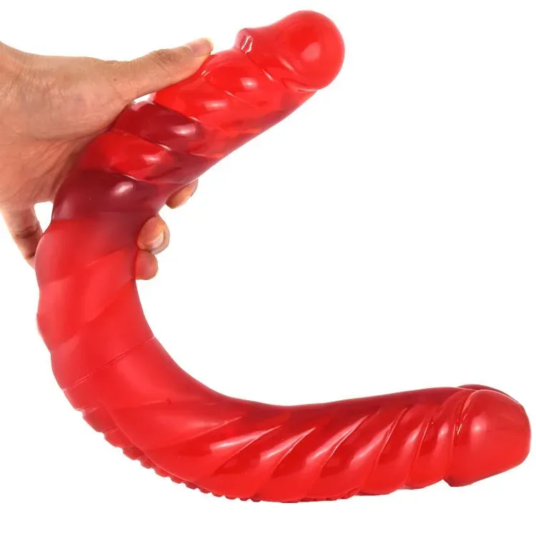 16.5 IN Long Thread Double Sided PVC Dildo 4 16.5 IN Long Thread Double Sided PVC Dildo 4