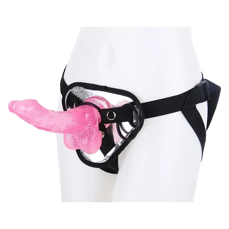 e7e11d5a36f9622f 8 Inch Short Thin Strap On PVC Dildo for Beginner