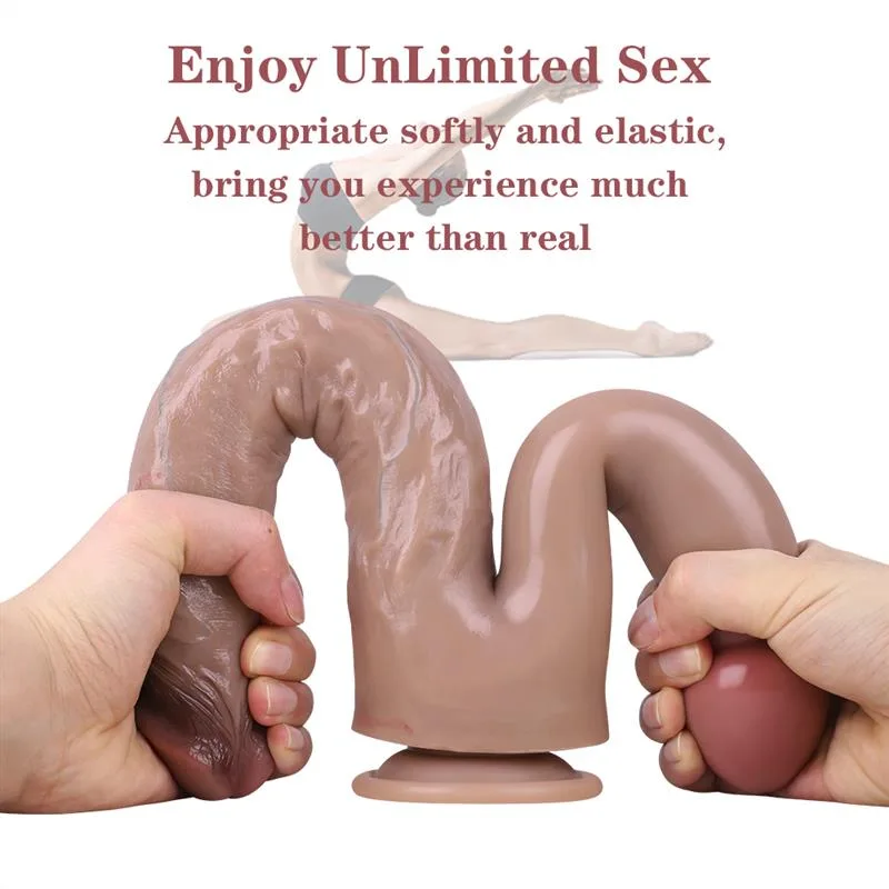 11.5 IN Long Suction Cup Silicone Double Headed Dildo 5 11.5 IN Long Suction Cup Silicone Double Headed Dildo 5