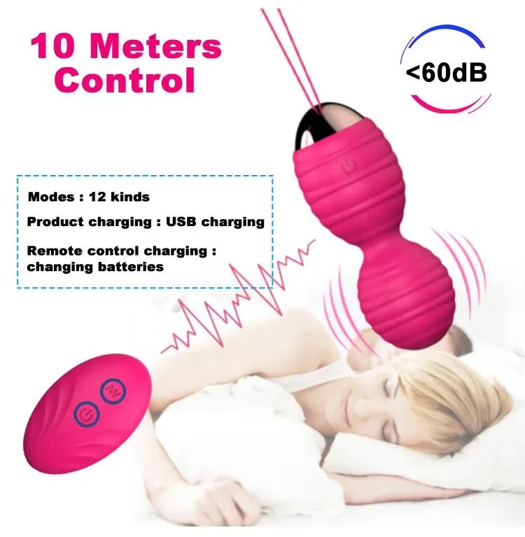 Vagina Exercise Kegel Balls Vibrating Egg 4pcs/Set 1 Vagina Exercise Kegel Balls Vibrating Egg 4pcs/Set 1