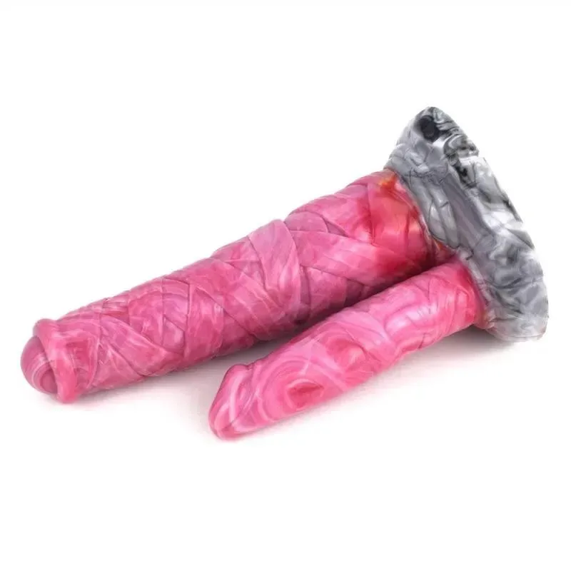 10 IN Pink Double Tipped Dildo For Lesbians 4 10 IN Pink Double Tipped Dildo For Lesbians 4