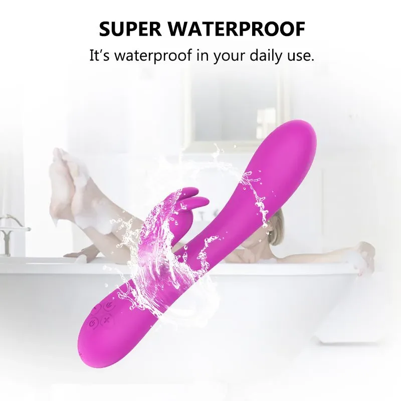 Dual Stimulation Warming G-spot Bunny Vibrator 8 Dual Stimulation Warming G-spot Bunny Vibrator 8