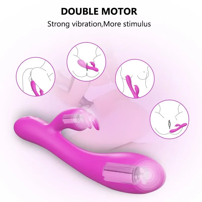 Dual Stimulation Warming G-spot Bunny Vibrator 2 Dual Stimulation Warming G-spot Bunny Vibrator 2