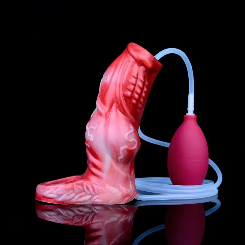 4.8 / 5.6 IN Squirting Knot Sleeve Ejaculating Fantasy Cock Sheath 12 4.8 / 5.6 IN Squirting Knot Sleeve Ejaculating Fantasy Cock Sheath 12