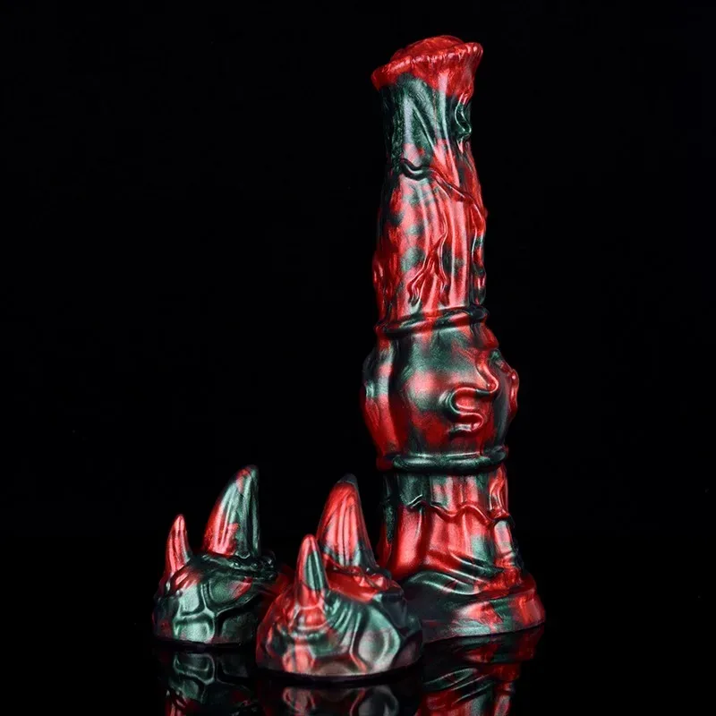 10 IN Horse & Dragon Knot Dildo Soft Fantasy Animal Adult Toy 4 10 IN Horse & Dragon Knot Dildo Soft Fantasy Animal Adult Toy 4