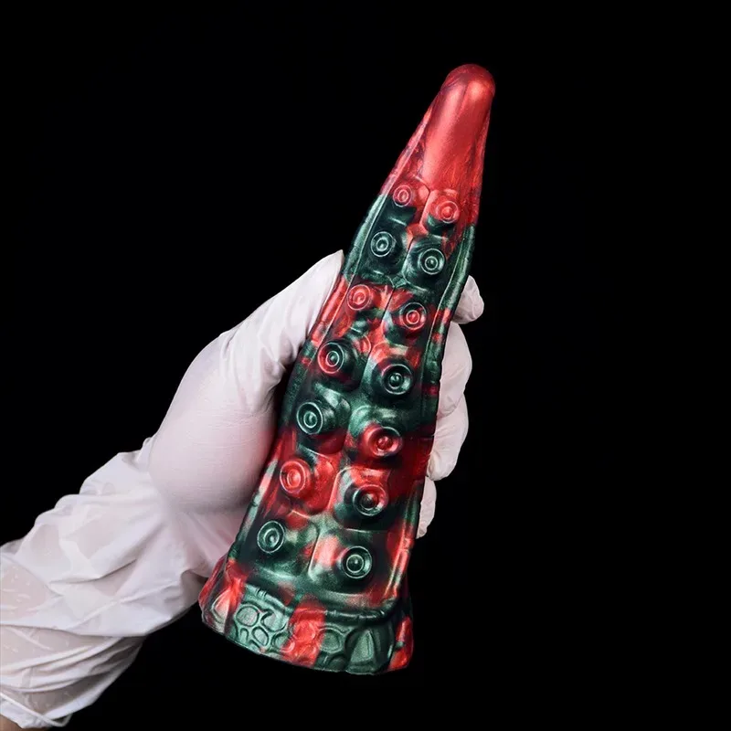 8 IN Soft Tentacle Dildo Liquid Silicone Octopus Sex Toy 6 8 IN Soft Tentacle Dildo Liquid Silicone Octopus Sex Toy 6