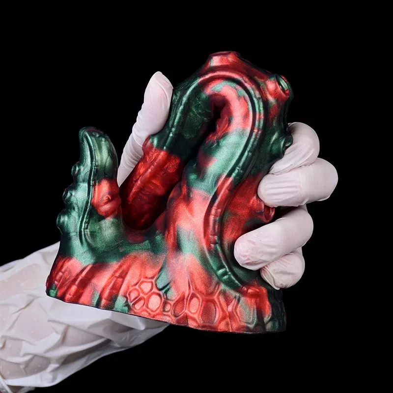 8 IN Soft Tentacle Dildo Liquid Silicone Octopus Sex Toy 7 8 IN Soft Tentacle Dildo Liquid Silicone Octopus Sex Toy 7