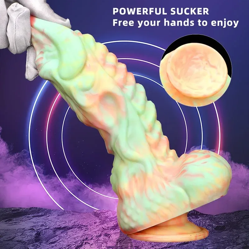 9.5 IN Thickness Animal Shaped Penis Alien Dildo Fantasy Adult Toy 4 9.5 IN Thickness Animal Shaped Penis Alien Dildo Fantasy Adult Toy 4