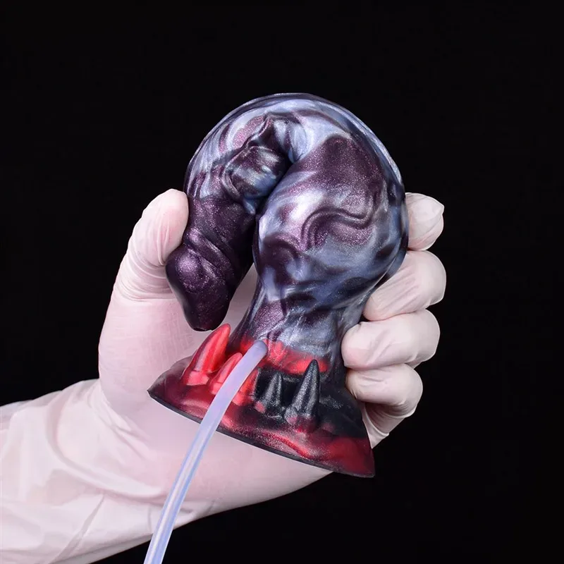 7.3 IN Small Cumming Dog Dildo Ejaculating Knot Canine Sex Toy 12 7.3 IN Small Cumming Dog Dildo Ejaculating Knot Canine Sex Toy 12