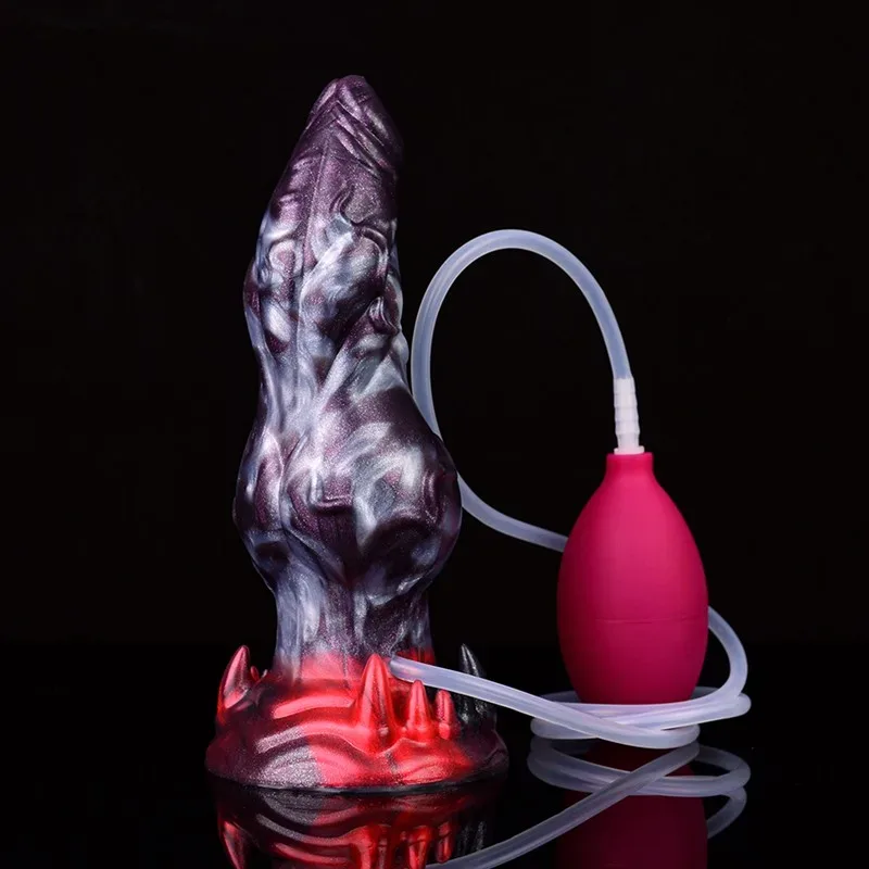 7.3 IN Small Cumming Dog Dildo Ejaculating Knot Canine Sex Toy 4 7.3 IN Small Cumming Dog Dildo Ejaculating Knot Canine Sex Toy 4