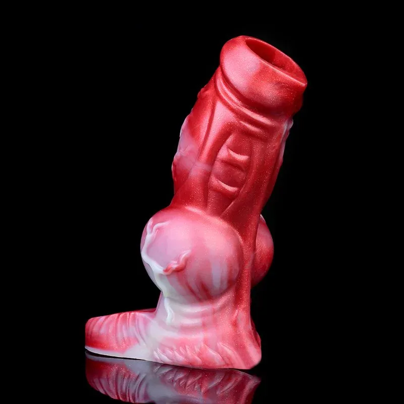 4.9 / 5.8 IN Cumming Ejaculating Big Knot Sleeve Silicone Penis Sheath 3 4.9 / 5.8 IN Cumming Ejaculating Big Knot Sleeve Silicone Penis Sheath 3