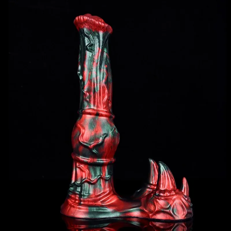 10 IN Horse & Dragon Knot Dildo Soft Fantasy Animal Adult Toy 2 10 IN Horse & Dragon Knot Dildo Soft Fantasy Animal Adult Toy 2