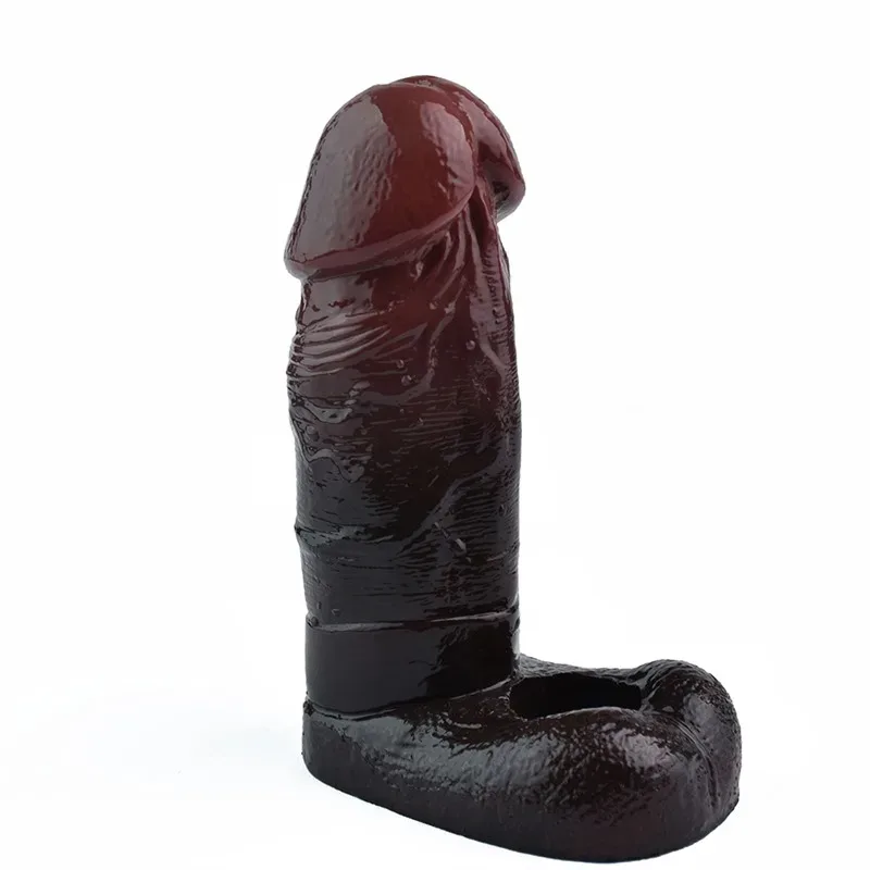 5 IN Black Men Penis Extender Soft Cock Sleeve 5 5 IN Black Men Penis Extender Soft Cock Sleeve 5