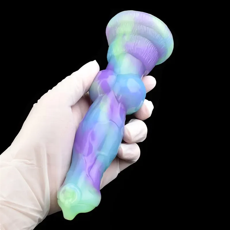 7 IN Small Beginner Dog Dildo with Knot Silicone Canine Sex Toy 9 7 IN Small Beginner Dog Dildo with Knot Silicone Canine Sex Toy 9