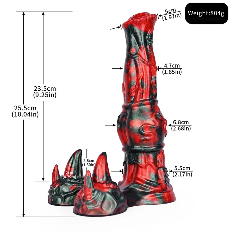 10 IN Horse & Dragon Knot Dildo Soft Fantasy Animal Adult Toy 1 10 IN Horse & Dragon Knot Dildo Soft Fantasy Animal Adult Toy 1