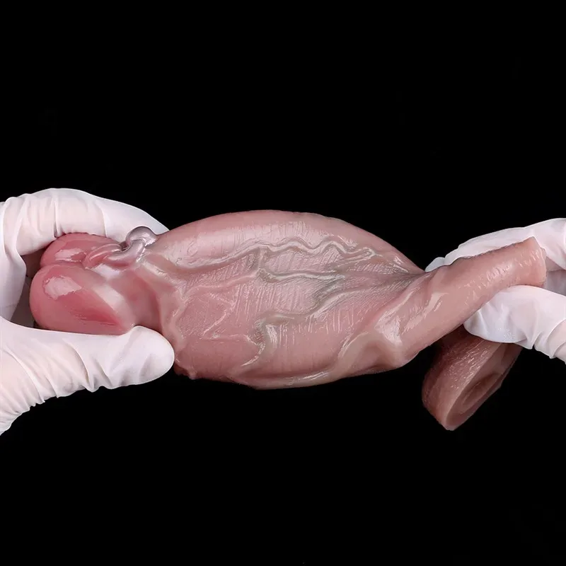 6.2 IN Realistic Silicone Penis Extender Soft Cock Sheath 9 6.2 IN Realistic Silicone Penis Extender Soft Cock Sheath 9