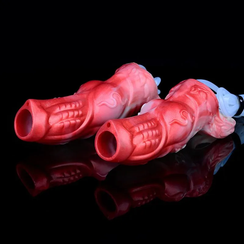 4.8 / 5.6 IN Squirting Knot Sleeve Ejaculating Fantasy Cock Sheath 15 4.8 / 5.6 IN Squirting Knot Sleeve Ejaculating Fantasy Cock Sheath 15