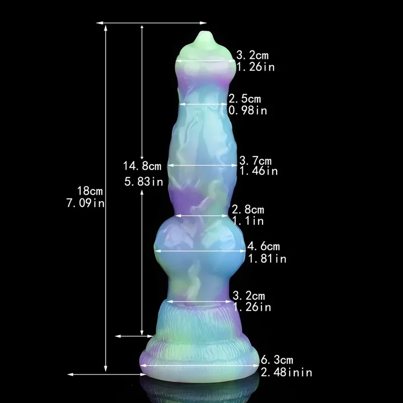 7 IN Small Beginner Dog Dildo with Knot Silicone Canine Sex Toy 1 7 IN Small Beginner Dog Dildo with Knot Silicone Canine Sex Toy 1