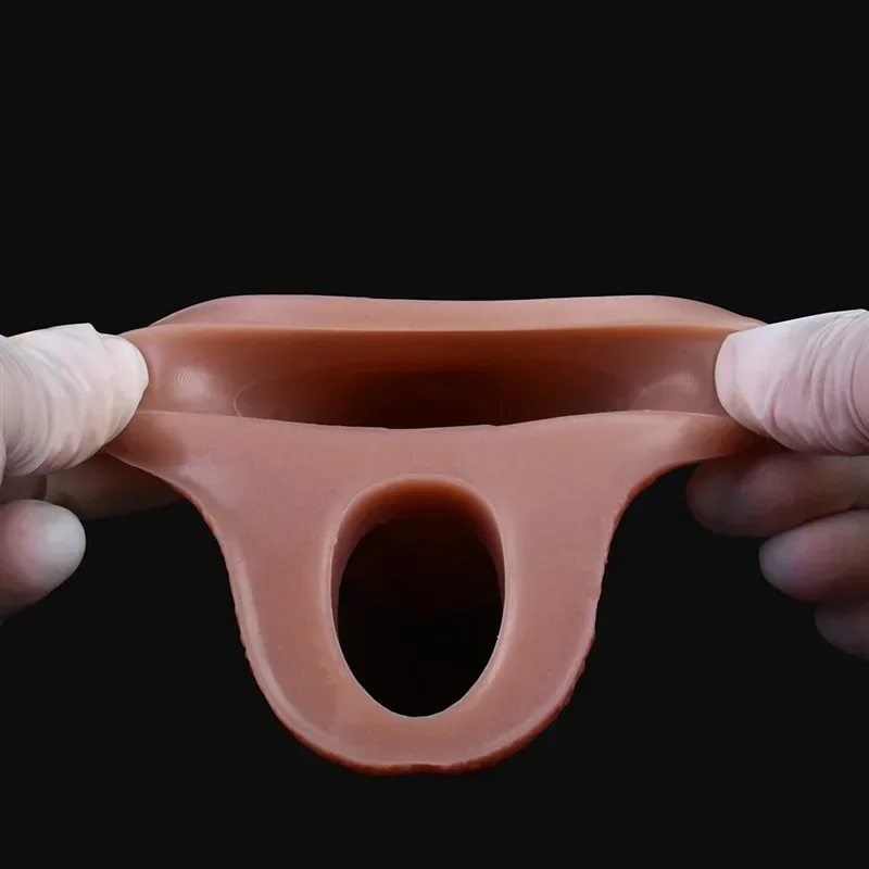 5.4 IN Open Head Cock Sleeve Textured Penis Extension 11 5.4 IN Open Head Cock Sleeve Textured Penis Extension 11