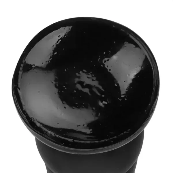 Plug Ex Inch 10.5 Inch Large Graduated Black Butt Plug for Intense Experience