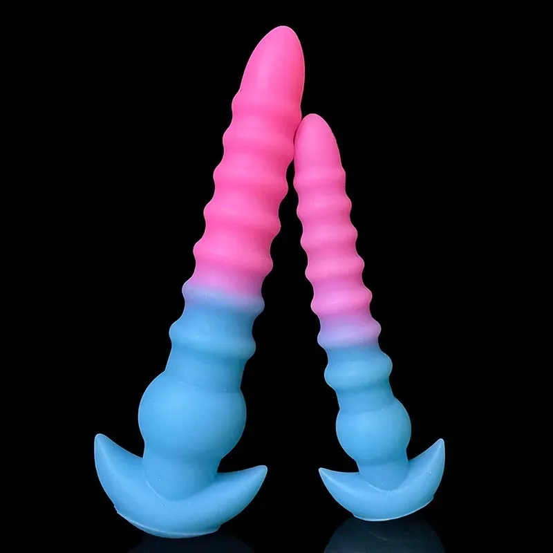 10/12 Inch Fantasy Anal Dildo Deep Spiral Butt Plug 2 10/12 Inch Fantasy Anal Dildo Deep Spiral Butt Plug 2