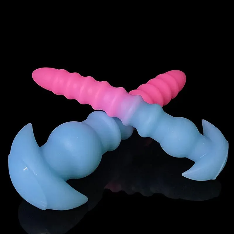 10/12 Inch Fantasy Anal Dildo Deep Spiral Butt Plug 4 10/12 Inch Fantasy Anal Dildo Deep Spiral Butt Plug 4