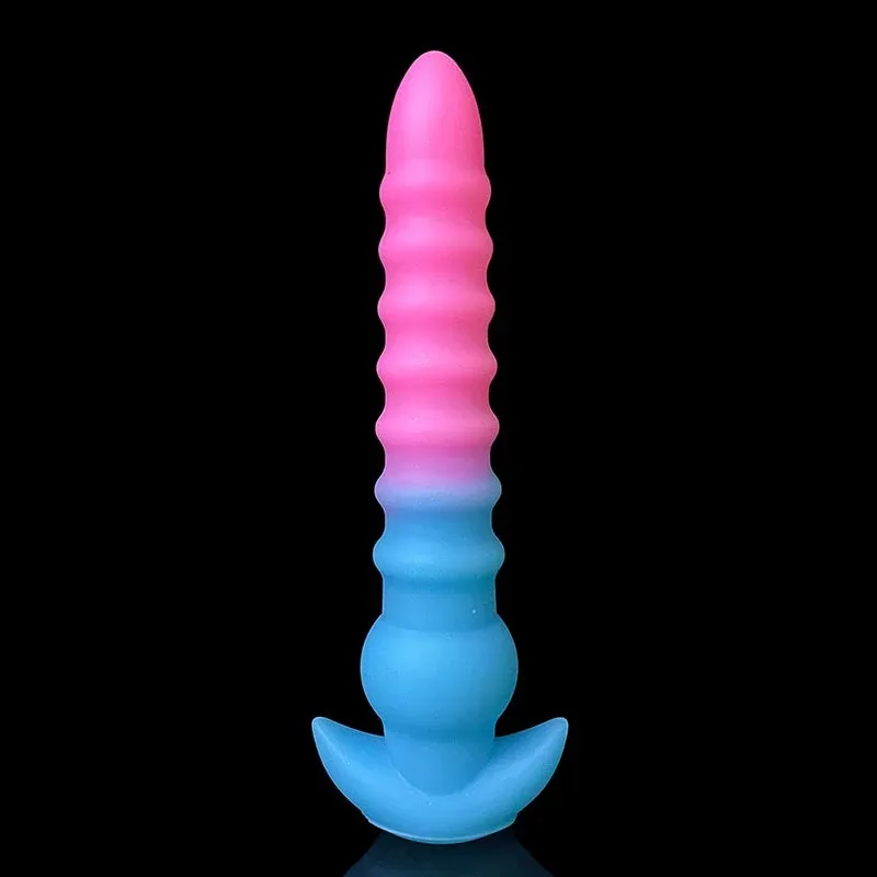 10/12 Inch Fantasy Anal Dildo Deep Spiral Butt Plug 5 10/12 Inch Fantasy Anal Dildo Deep Spiral Butt Plug 5