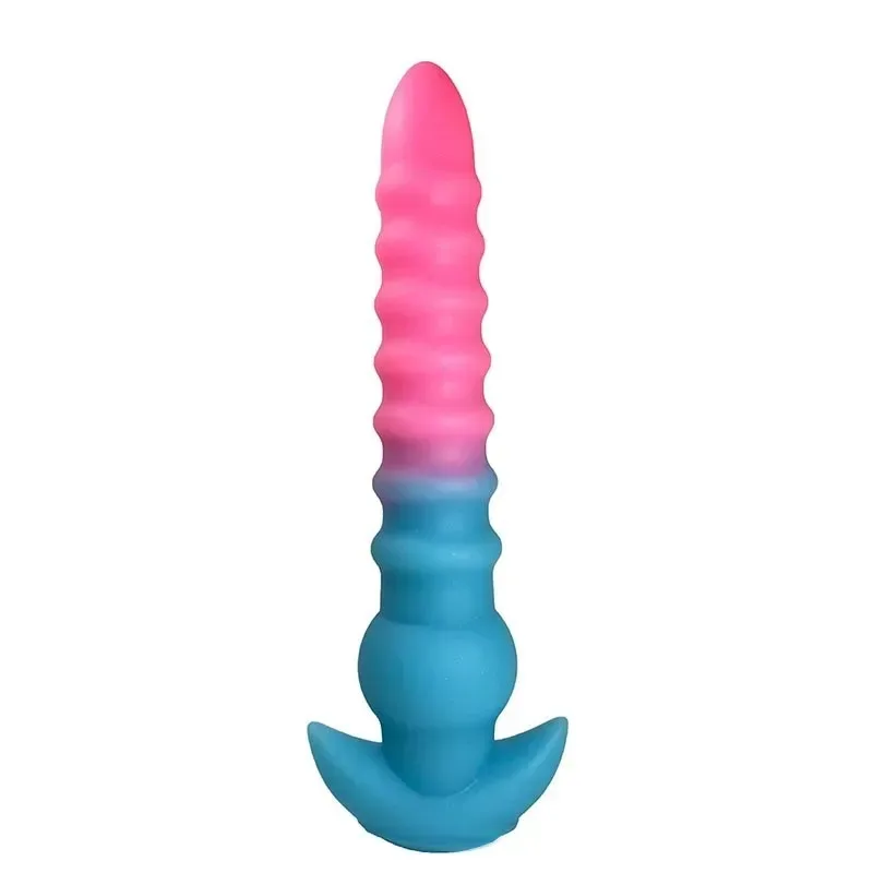 10/12 Inch Fantasy Anal Dildo Deep Spiral Butt Plug - Image 1