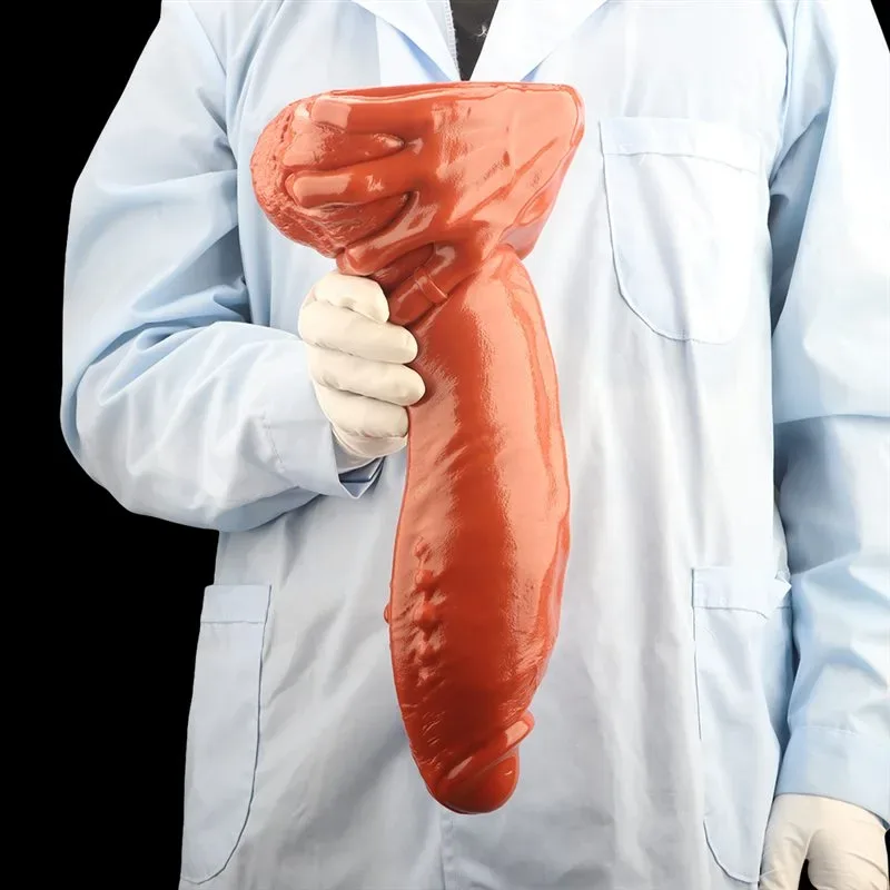 13 IN Long 3.1 IN Wide Large Girthy PVC Realistic Dildo 7 13 IN Long 3.1 IN Wide Large Girthy PVC Realistic Dildo 7