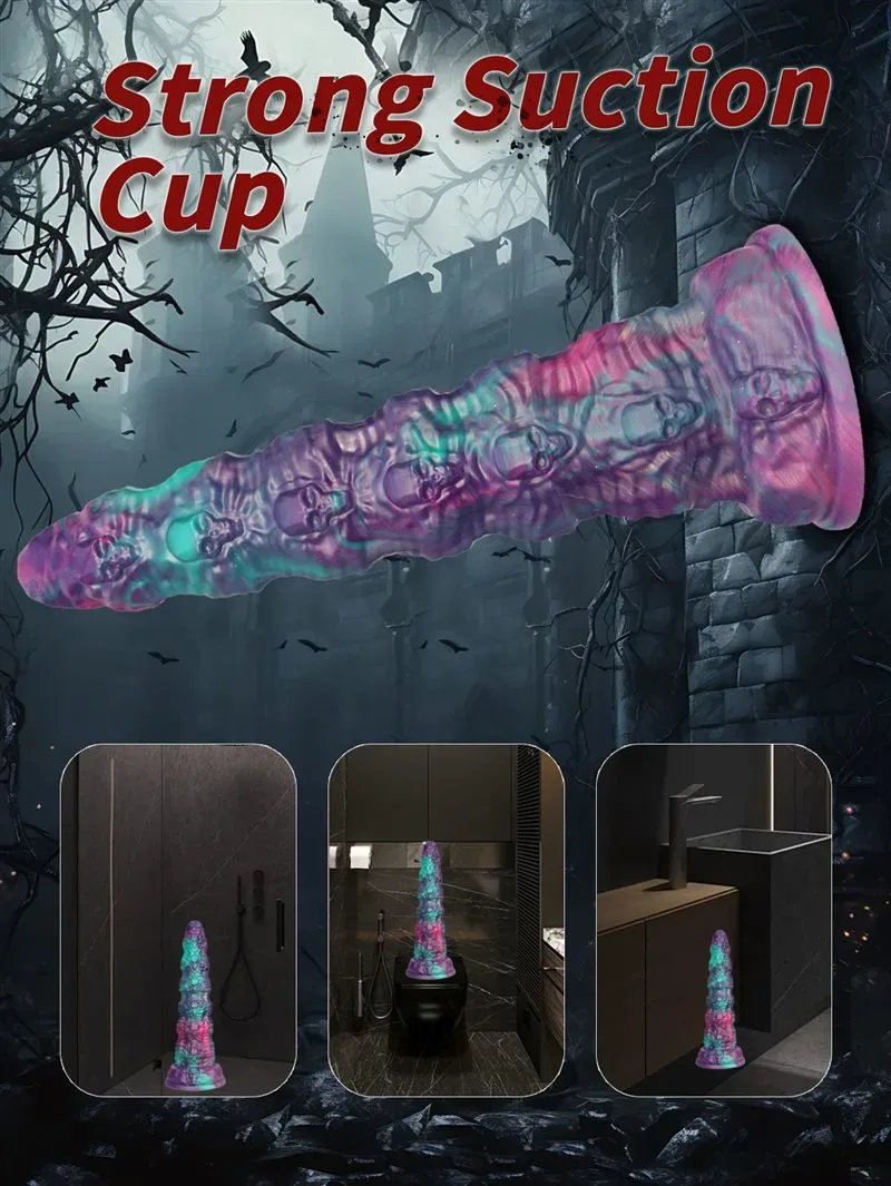 15.5 Inch Huge Girth Fantasy Demon Dildo Special Shaped Anal Plug 6 15.5 Inch Huge Girth Fantasy Demon Dildo Special Shaped Anal Plug 6