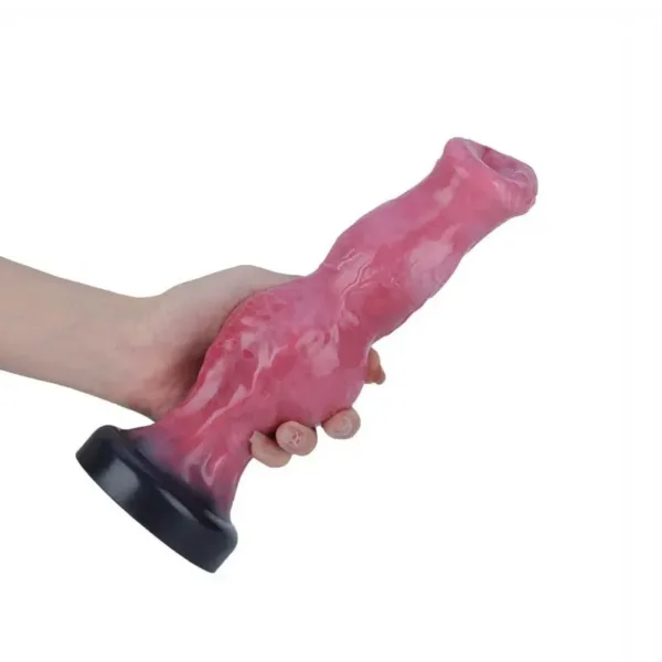 6/7/8.5 Inch Silicone Dog Knot Dildo Fantasy Animal Sex Toy - Image 4