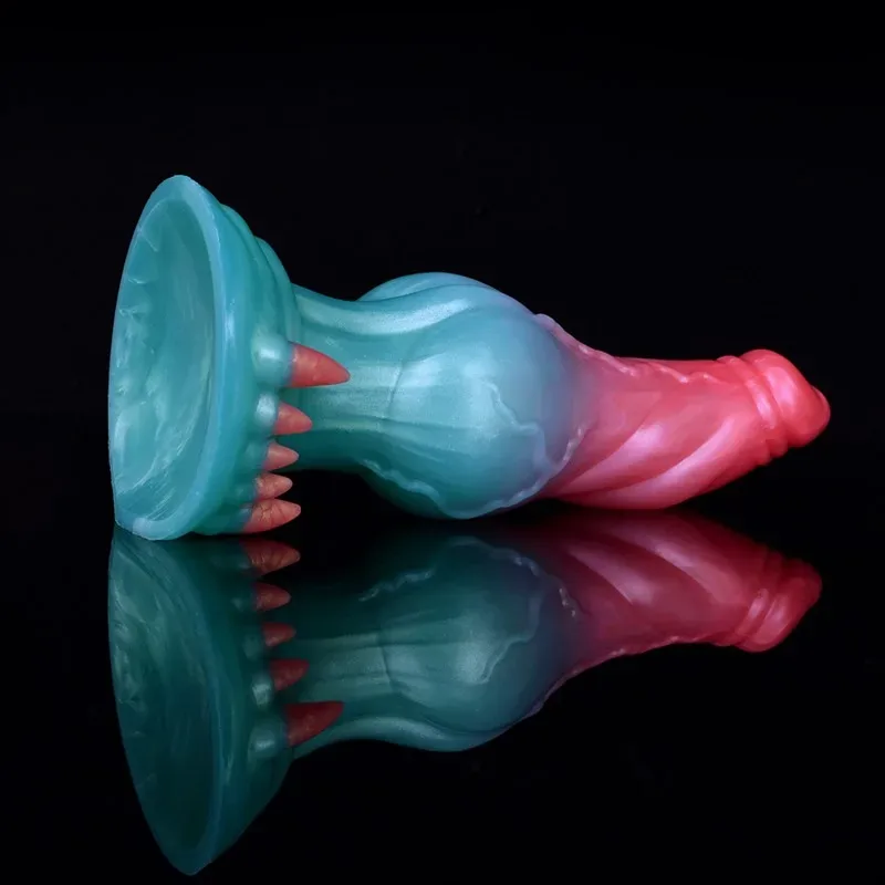7 Inch Dog Dildo with Big Knot Fantasy Silicone Animal Penis 10 7 Inch Dog Dildo with Big Knot Fantasy Silicone Animal Penis 10