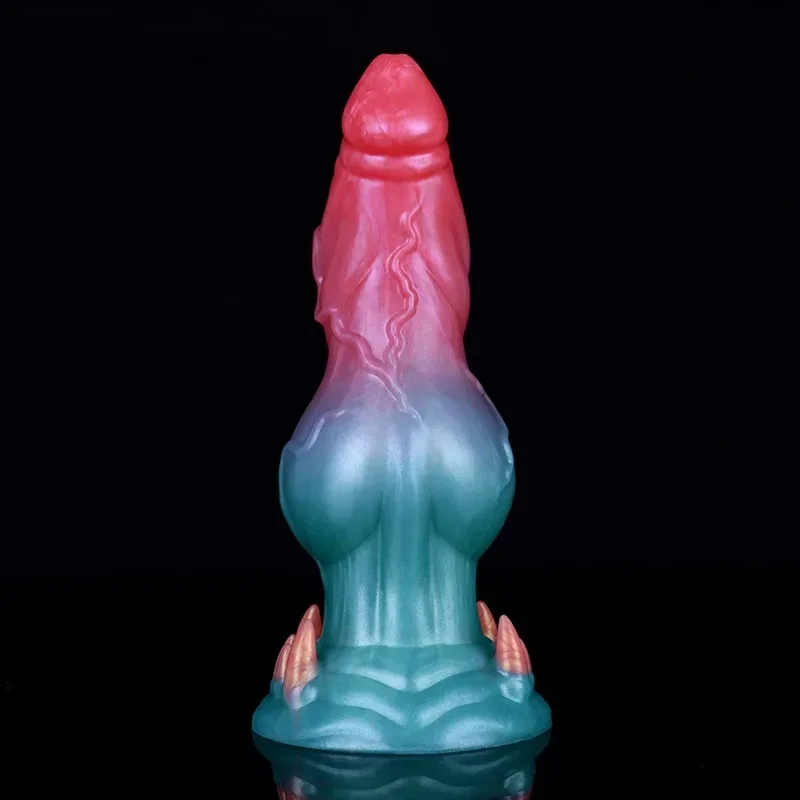 7 Inch Dog Dildo with Big Knot Fantasy Silicone Animal Penis 5 7 Inch Dog Dildo with Big Knot Fantasy Silicone Animal Penis 5