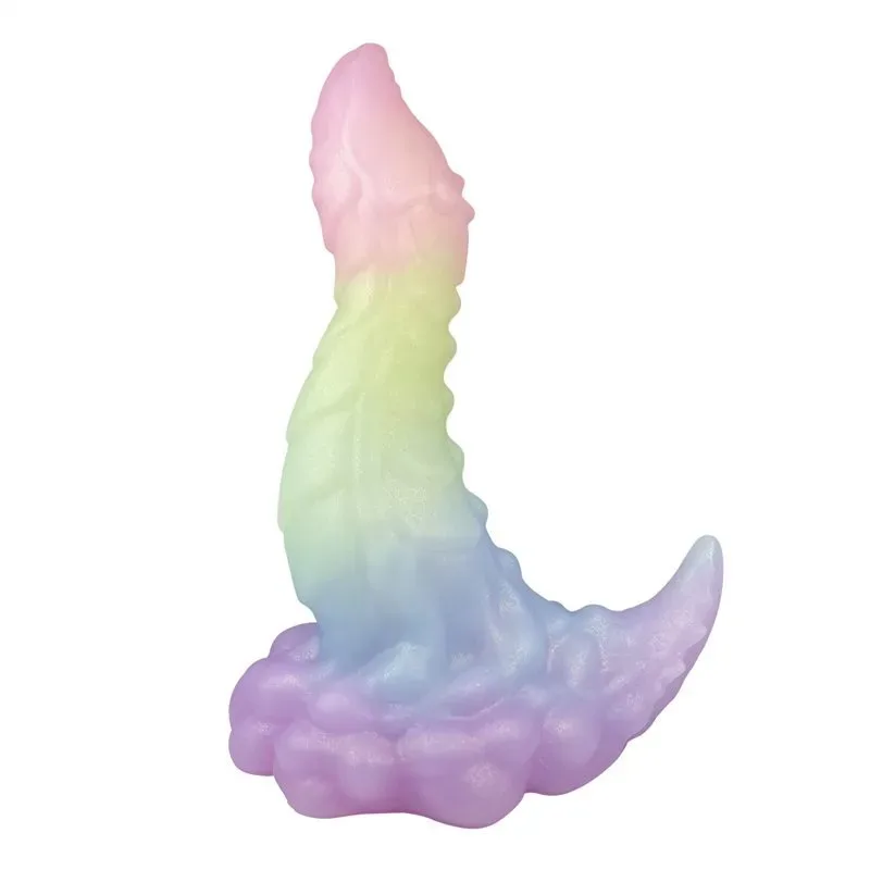 7 Inch Fantasy Dragon Dildo Premium Silicone Exotic Sex Toy - Image 1