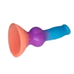 5.5/7.5 Inch Small Glow-In-The-Dark Dog Dildo with Knot for Beginner - Image 4