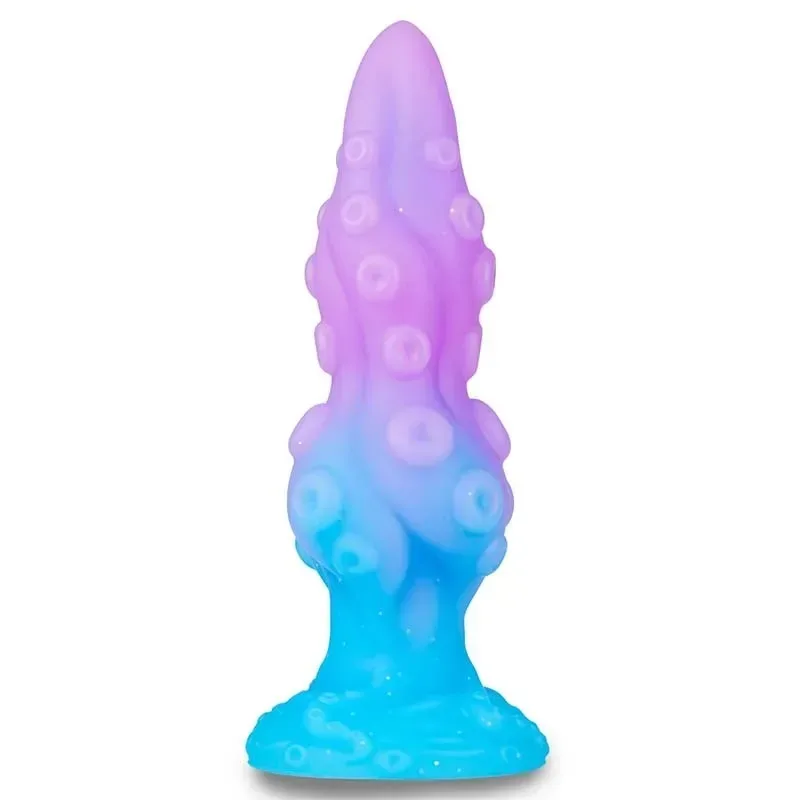 8 Inch Fantasy Knot Tentacle Anal Dildo Butt Plug - Image 1