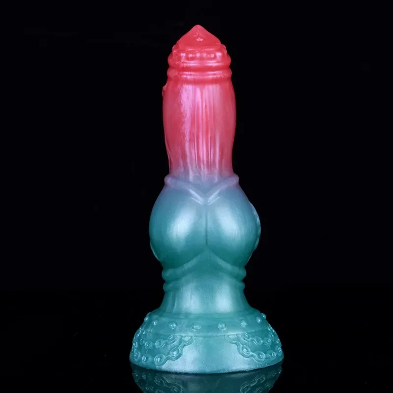 8 Inch Fat Dog Penis Dildo Knotting Animal Penis 5 8 Inch Fat Dog Penis Dildo Knotting Animal Penis 5