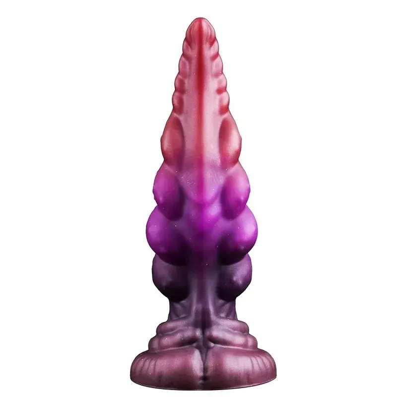 8 Inch Monster Tongue Dildo Exotic Vagina and Anus Stimulate Toy - Image 1