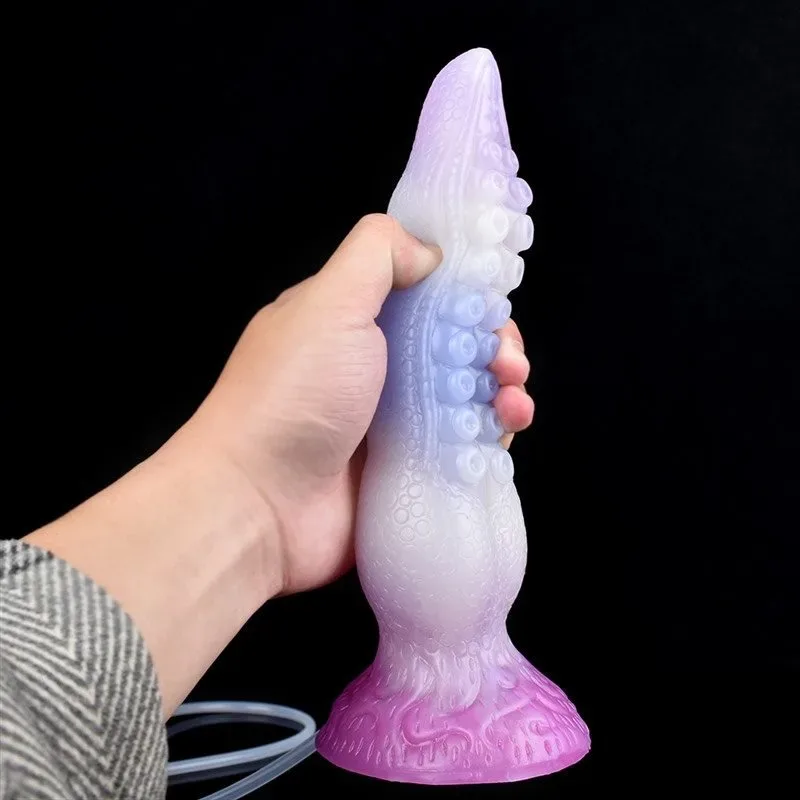 8.5 Inch Ejaculating Tentacle Dildo Squirting Fantasy Sex Toy 3 8.5 Inch Ejaculating Tentacle Dildo Squirting Fantasy Sex Toy 3