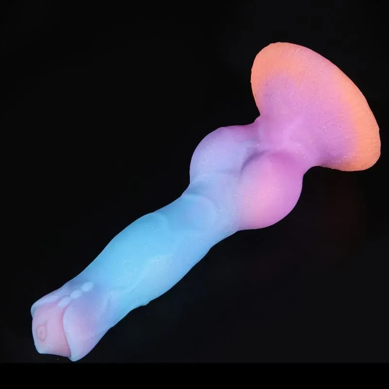 8.5 Inch Glow In The Dark Thick Knot Dildo Fantasy Wolf Penis 4 8.5 Inch Glow In The Dark Thick Knot Dildo Fantasy Wolf Penis 4