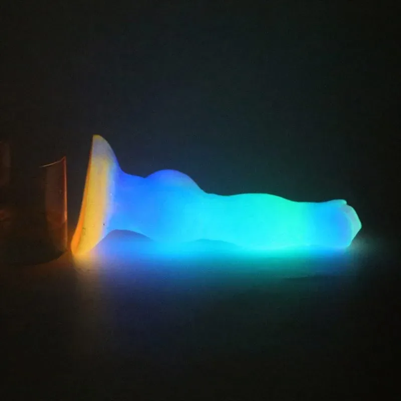 8.5 Inch Glow In The Dark Thick Knot Dildo Fantasy Wolf Penis 6 8.5 Inch Glow In The Dark Thick Knot Dildo Fantasy Wolf Penis 6