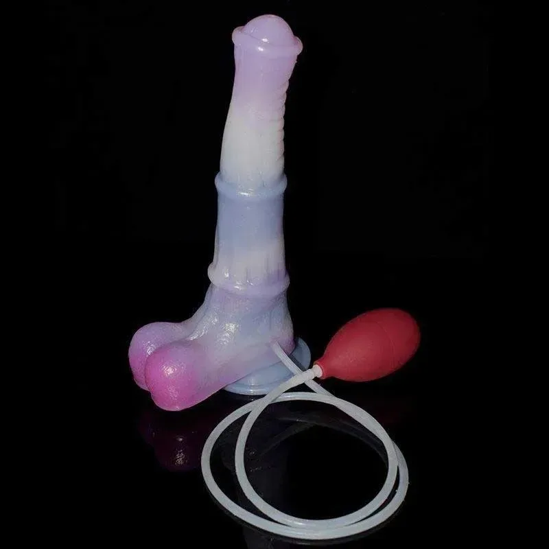 9.5 Inch Ejaculating Pony Dildo Squirting Horse Penis Cock 4 9.5 Inch Ejaculating Pony Dildo Squirting Horse Penis Cock 4