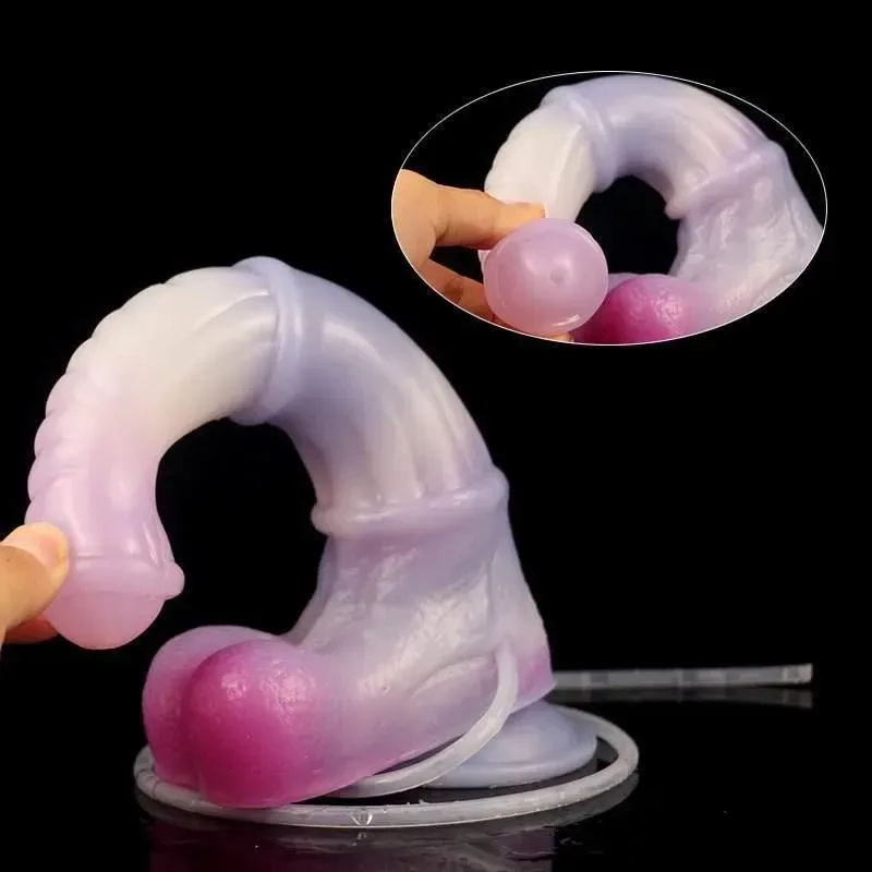 9.5 Inch Ejaculating Pony Dildo Squirting Horse Penis Cock 7 9.5 Inch Ejaculating Pony Dildo Squirting Horse Penis Cock 7