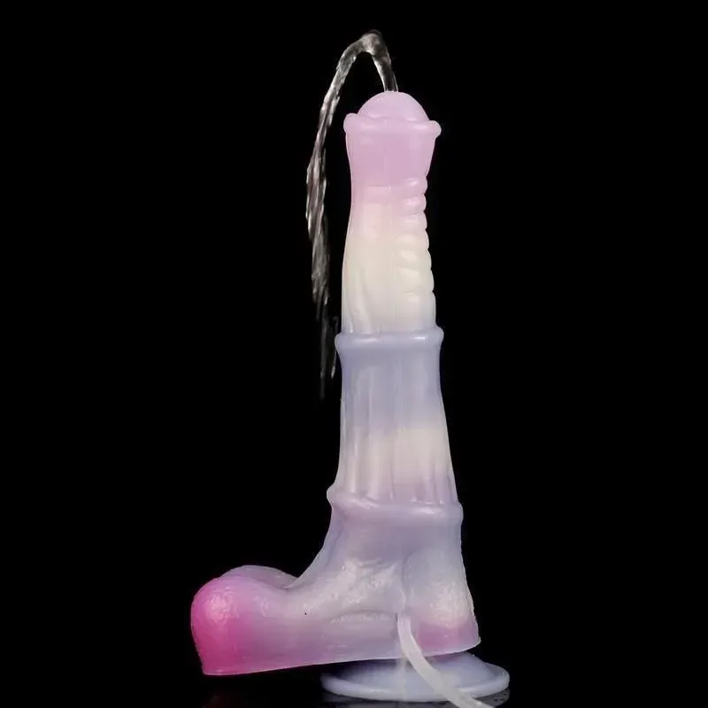 9.5 Inch Ejaculating Pony Dildo Squirting Horse Penis Cock 5 9.5 Inch Ejaculating Pony Dildo Squirting Horse Penis Cock 5