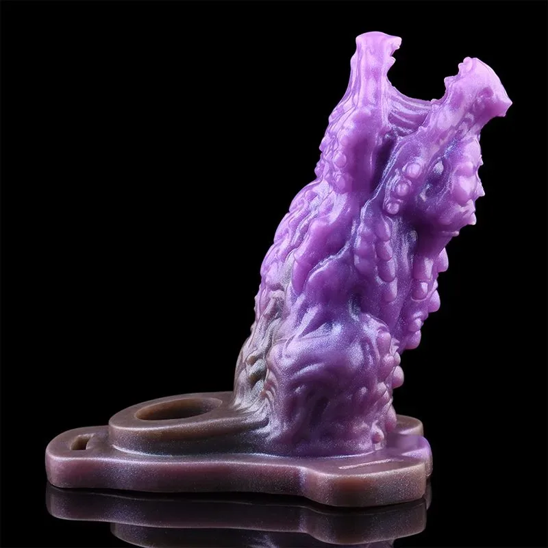 5.5 Inch Strap On Dragon Cock Sleeve Soft Silicone Penis Sheath 3 5.5 Inch Strap On Dragon Cock Sleeve Soft Silicone Penis Sheath 3